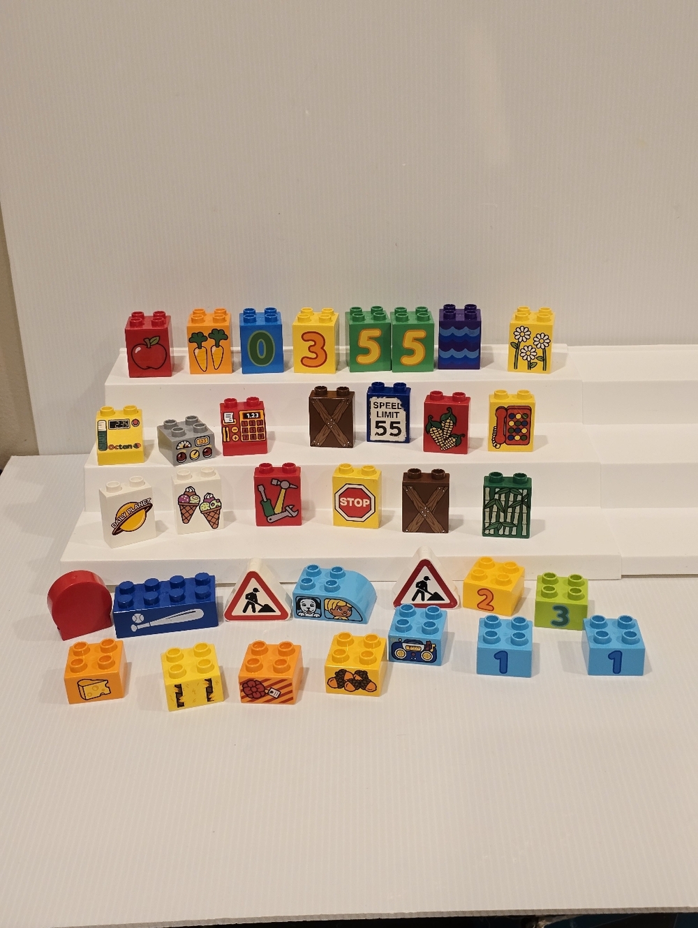 Lego Duplo Number and Picture Block Set
